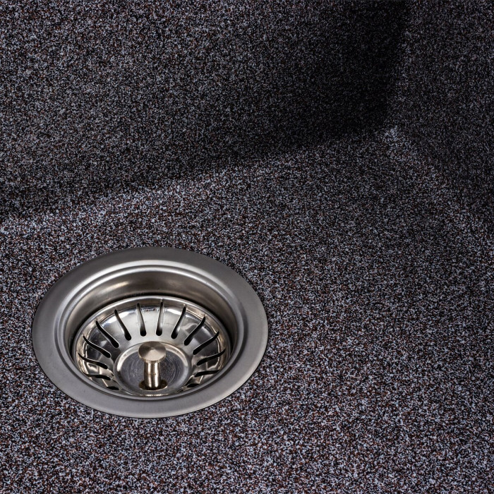 Valeso Ruba 4040 мікс - раковина кухонна гранітна 40 см підстільної установки
