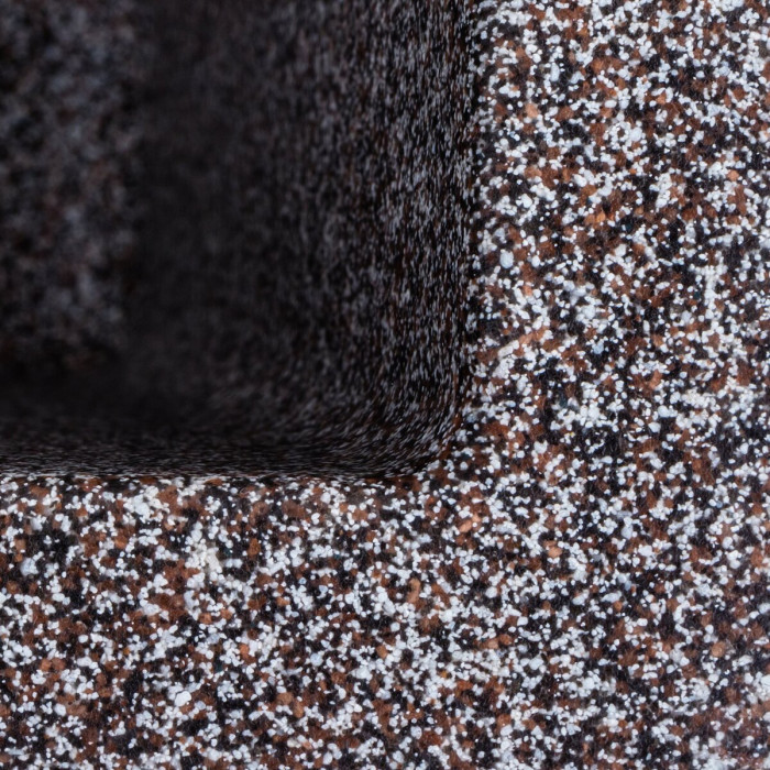 Valeso Ruba 4040 мікс - раковина кухонна гранітна 40 см підстільної установки