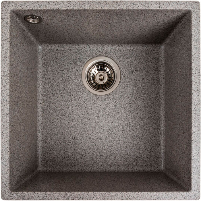 Valeso Ruba 4040 сірий - мийка вбудовувана під стільницю; 40 см; захист від переливу