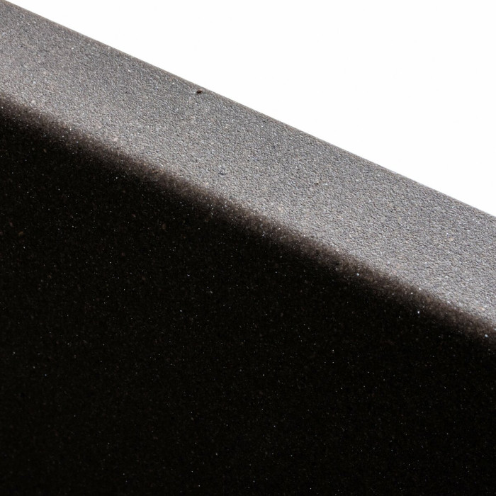 Valeso Ruba 4040 dark rock - kitchen sink in brown tones 44/44 cm