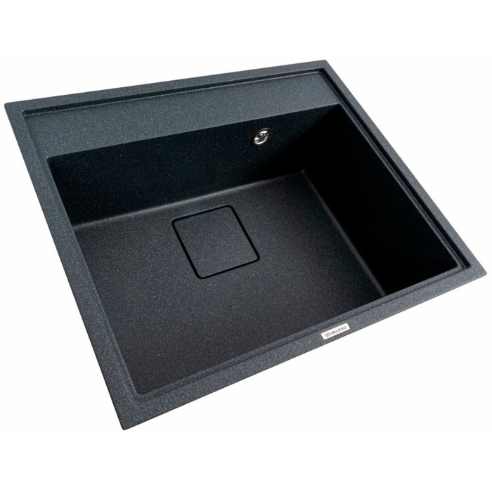 Valeso Sherlit 6050 anthracite - 60/50 cm kitchen sink made of artificial stone