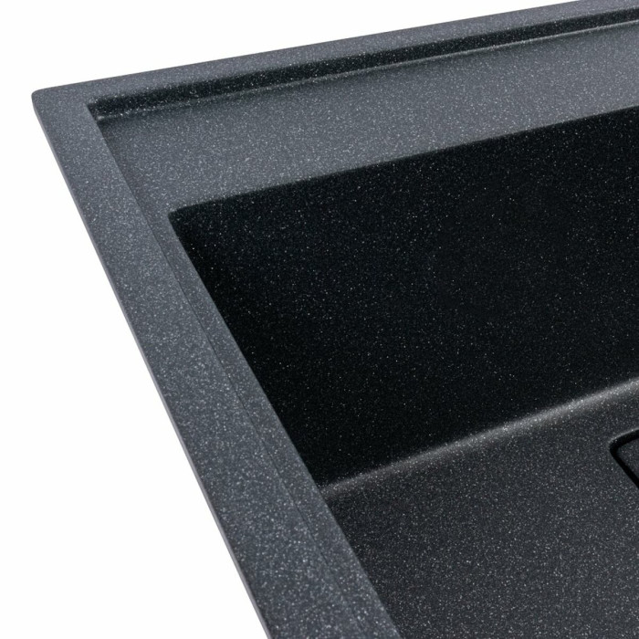 Valeso Sherlit 6050 anthracite - 60/50 cm kitchen sink made of artificial stone