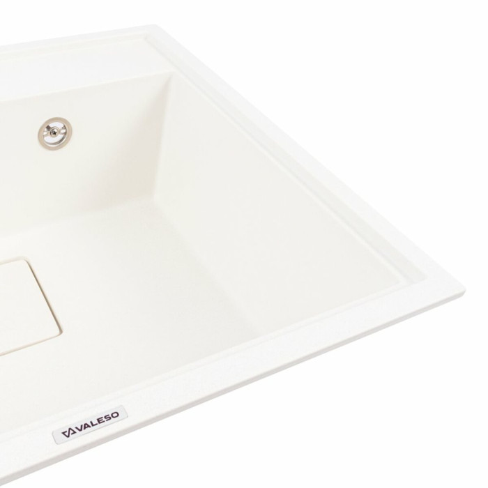 Valeso Sherlit 6050 snow white - 60 cm built-in top-mounted sink