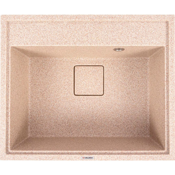 Valeso Sherlit 6050 caramel - deep artificial granite sink 60/50 cm