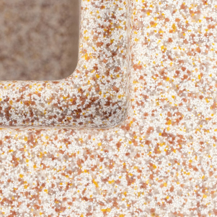Valeso Sherlit 6050 caramel - deep artificial granite sink 60/50 cm