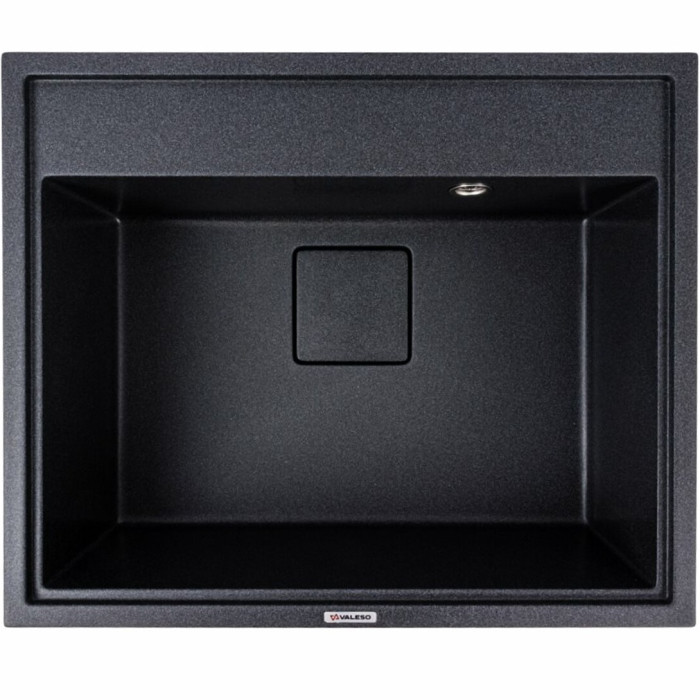 Valeso Sherlit 6050 carbon - 60 cm wide built-in kitchen sink