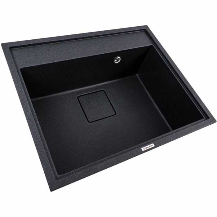 Valeso Sherlit 6050 carbon - 60 cm wide built-in kitchen sink