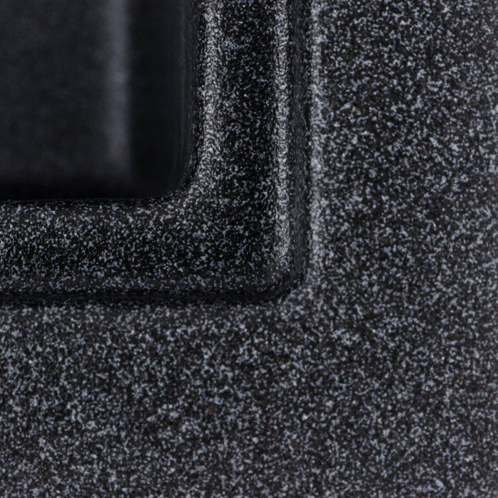 Valeso Sherlit 6050 carbon - 60 cm wide built-in kitchen sink