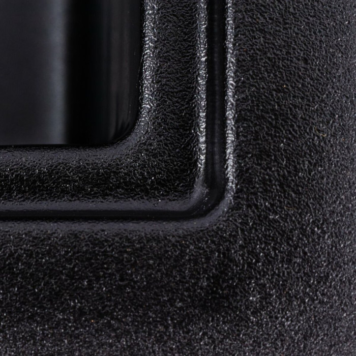 Valeso Sherlit 6050 black - 60 cm rectangular inset sink without wing