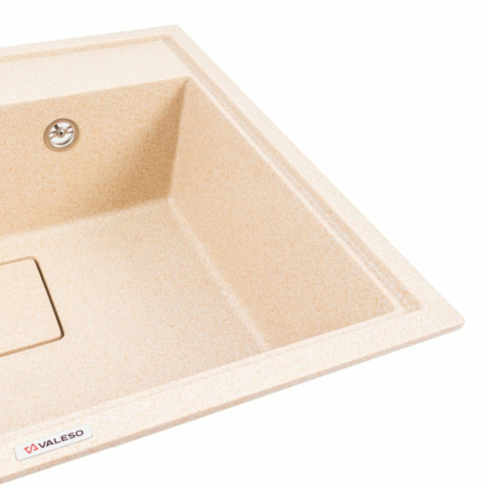 Valeso Sherlit 6050 safari - 60/50 cm composite kitchen sink