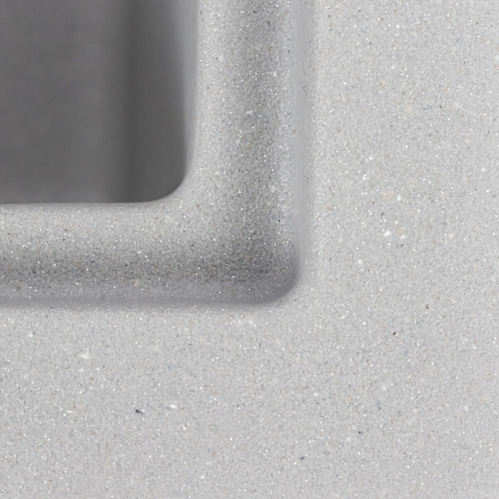 Valeso Sherlit 6050 metallic gray - 60 cm kitchen sink in the form of a large bowl without a wing