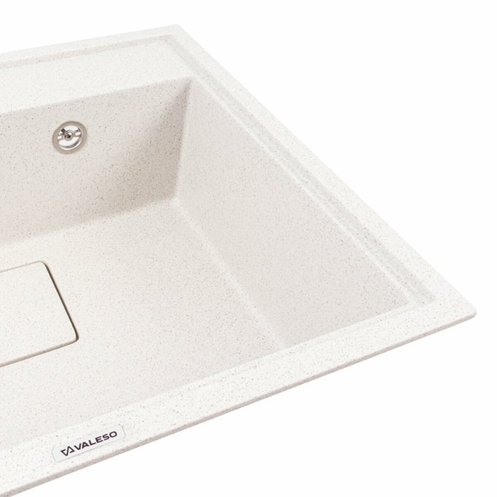 Valeso Sherlit 6050 topaz - 60 cm built-in countertop quartz sink