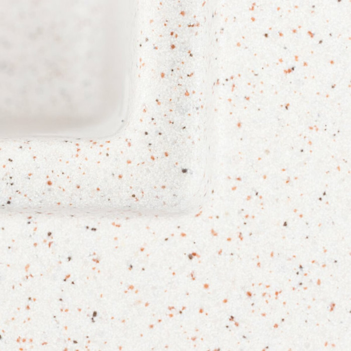 Valeso Sherlit 6050 topaz - 60 cm built-in countertop quartz sink