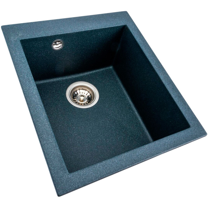 Valeso Sokil 4150 anthracite - 41 cm kitchen countertop sink; quartz, matte