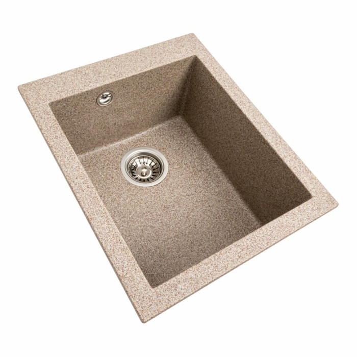 Valeso Sokil 4150 Caramel – compact 41 cm composite kitchen sink