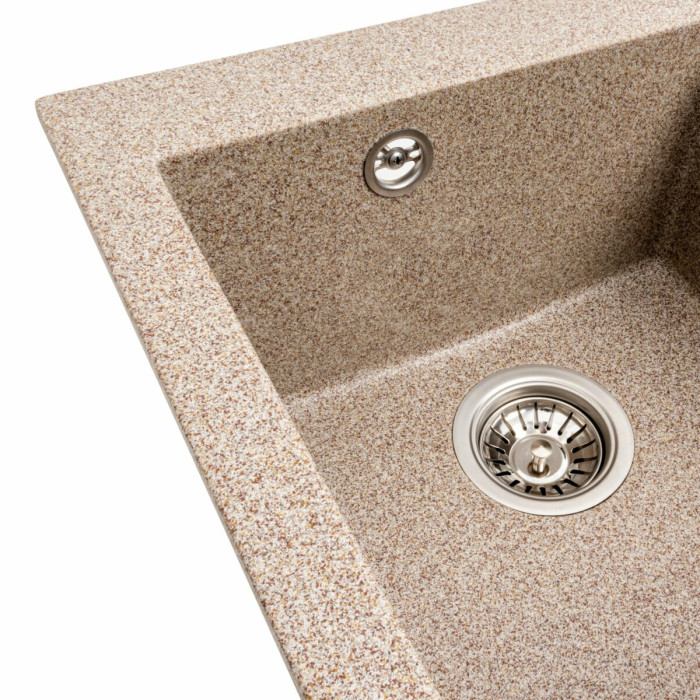 Valeso Sokil 4150 Caramel – compact 41 cm composite kitchen sink