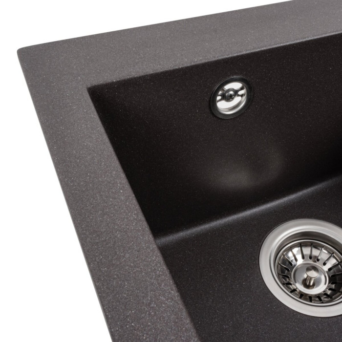 Valeso Sokil 4150 гренадин - маленька кухонна мийка 41 см з штучного граніту