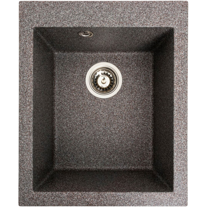 Valeso Sokil 4150 mix - 41 cm composite quartz-based sink with matte surface