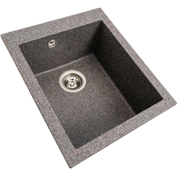 Valeso Sokil 4150 mix - 41 cm composite quartz-based sink with matte surface