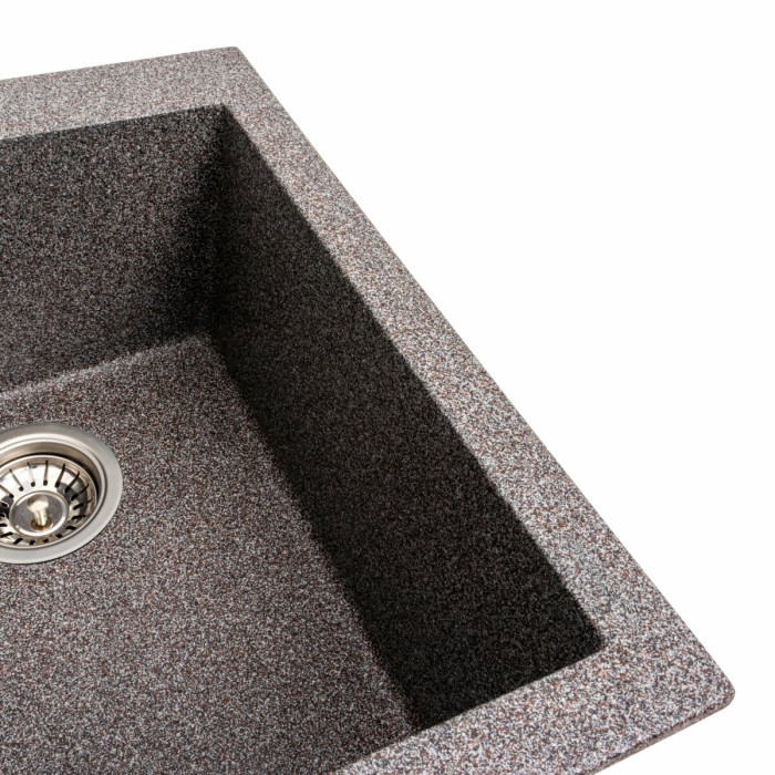 Valeso Sokil 4150 mix - 41 cm composite quartz-based sink with matte surface