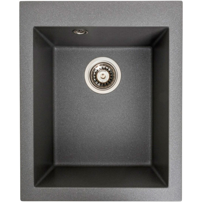 Valeso Sokil 4150 gray monsoon - 41 cm wide quartz composite kitchen sink