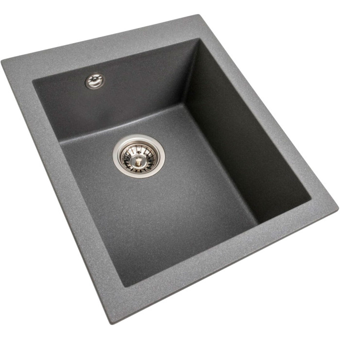 Valeso Sokil 4150 gray monsoon - 41 cm wide quartz composite kitchen sink