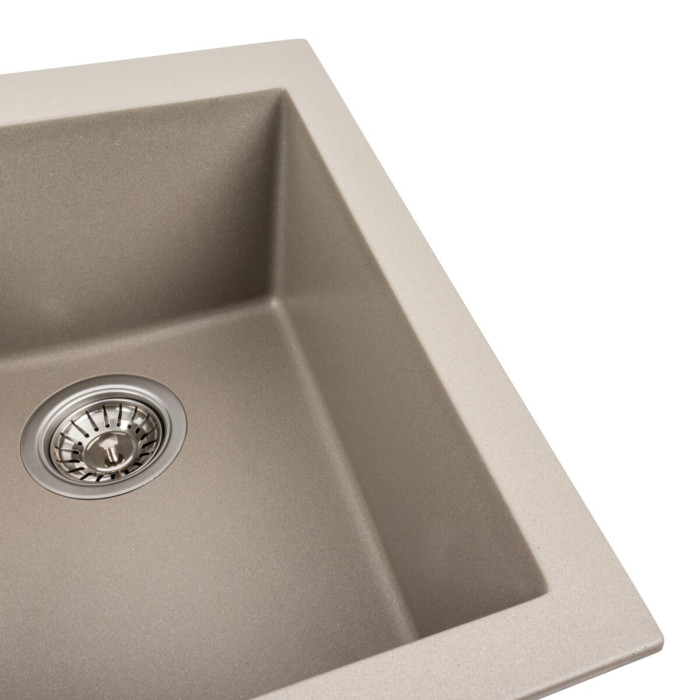 Valeso Sokil 4150 Titan — compact 41 cm quartz kitchen sink