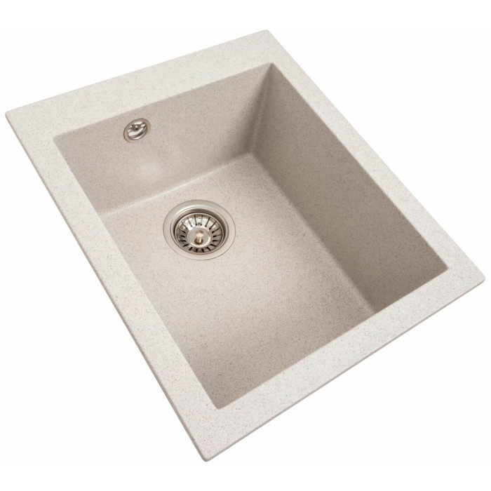Valeso Sokil 4150 Topaz — compact 41 cm wide quartz kitchen sink