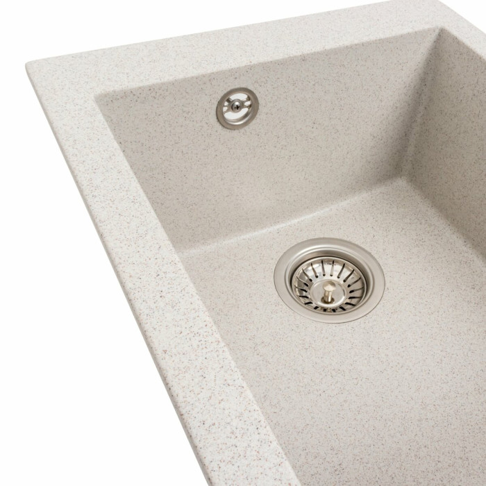 Valeso Sokil 4150 Topaz — compact 41 cm wide quartz kitchen sink