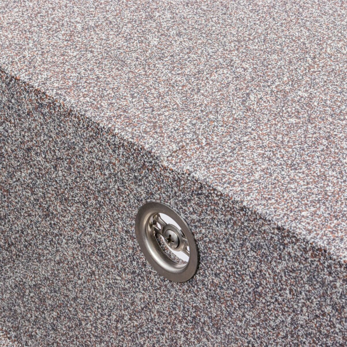 Valeso Solid 7843 mix - 78/43 cm granite matte kitchen sink with wing