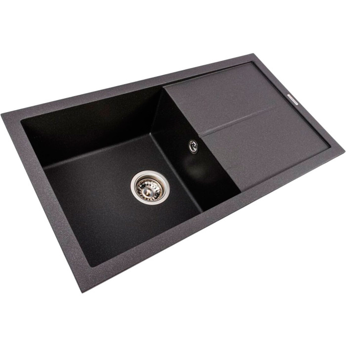 Valeso Solid 7843 morion - 78/43 cm rectangular sink with dish platform