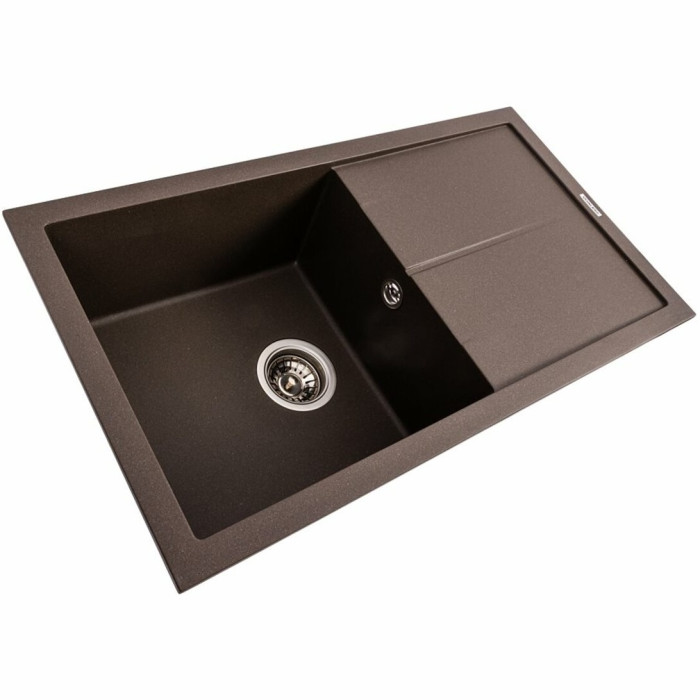 Valeso Solid 7843 dark rock - 78/43 cm built-in kitchen sink
