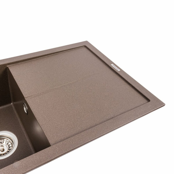 Valeso Solid 7843 dark rock - 78/43 cm built-in kitchen sink