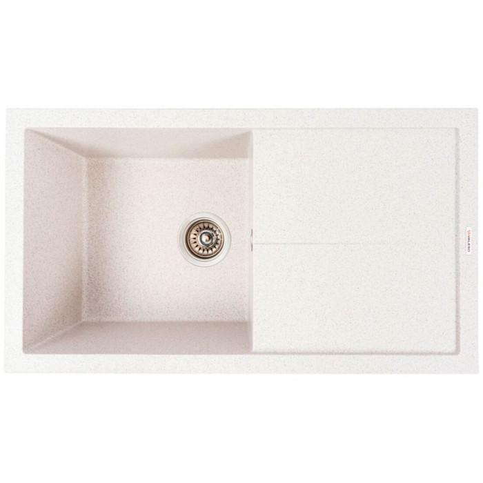 Valeso Solid 7843 topaz - 78/43 cm rectangular sink with dish platform