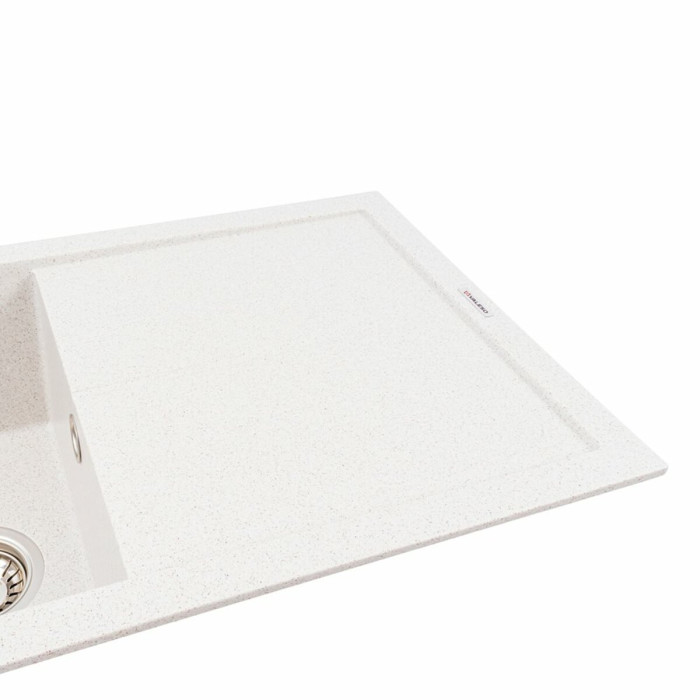 Valeso Solid 7843 topaz - 78/43 cm rectangular sink with dish platform