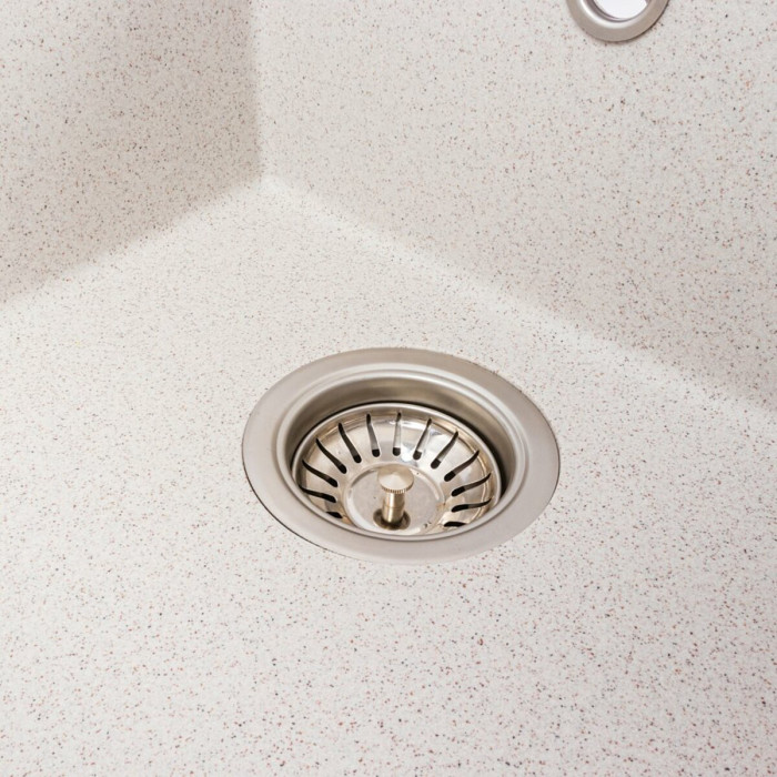 Valeso Solid 7843 topaz - 78/43 cm rectangular sink with dish platform