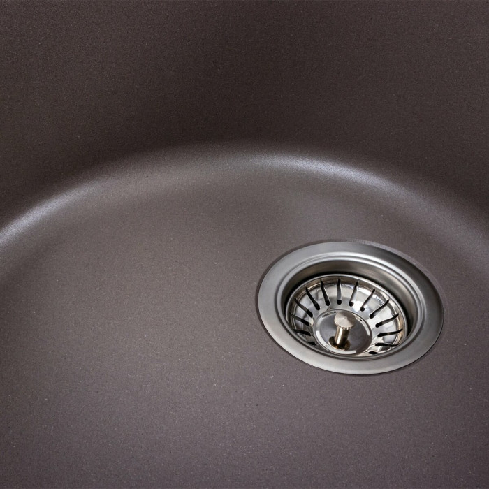 Valeso Soul 6250 dune - 62 cm built-in quartz kitchen countertop sink
