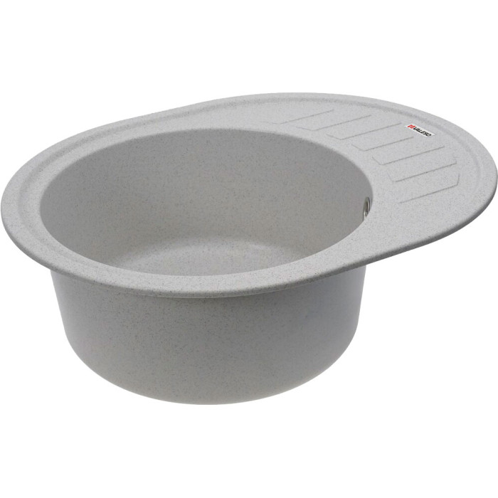 Valeso Soul 6250 topaz - 62 cm wide built-in composite sink with round bowl