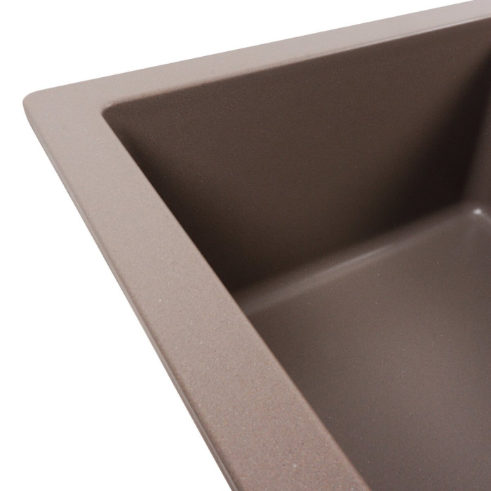 Valeso Toskana 7850W Dune – composite 1.5-bowl sink with small auxiliary bowl