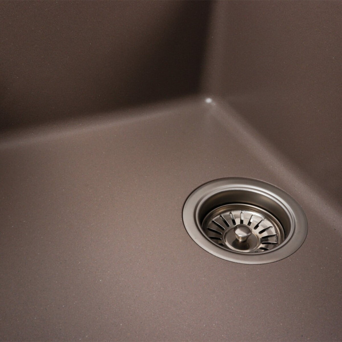 Valeso Toskana 7850W Dune – composite 1.5-bowl sink with small auxiliary bowl