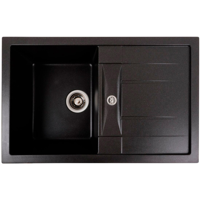 Valeso Troya 7850 Morion – 78 cm sink with upper overflow on the drainer