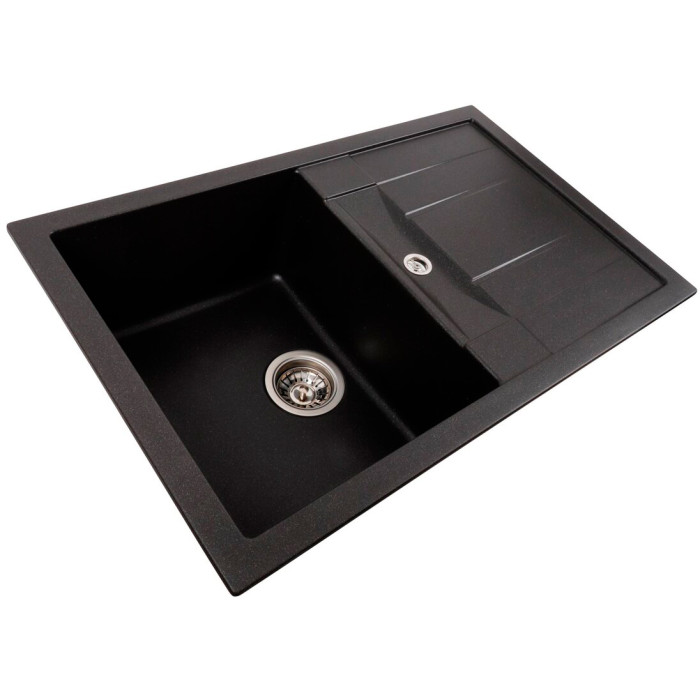 Valeso Troya 7850 Morion – 78 cm sink with upper overflow on the drainer