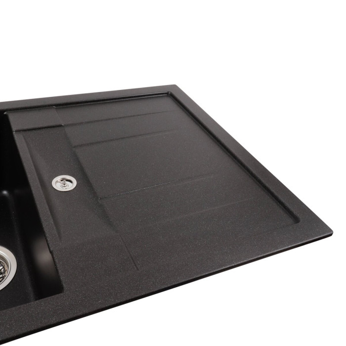 Valeso Troya 7850 Morion – 78 cm sink with upper overflow on the drainer