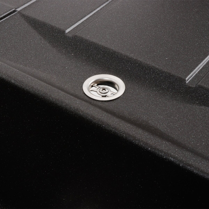 Valeso Troya 7850 Morion – 78 cm sink with upper overflow on the drainer