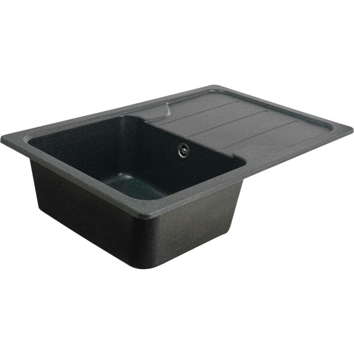 Valeso Verona 7850 anthracite - 78 cm rectangular kitchen sink made of artificial stone