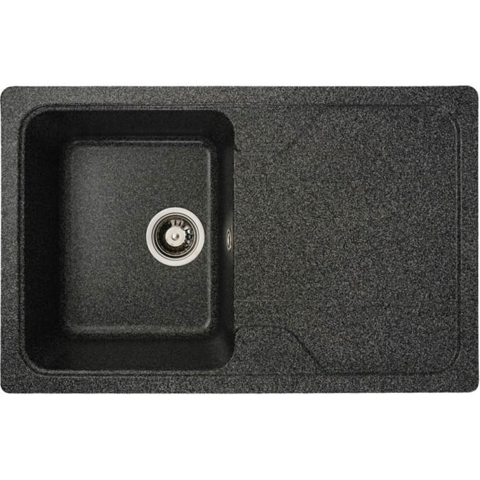 Valeso Verona7850 graphite - 78 cm wide built-in kitchen sink with platform