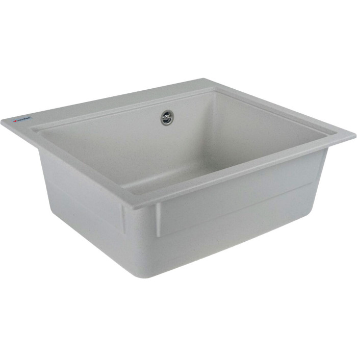 Valeso Vesta 5852 white with speckles - 58 cm wide inset kitchen sink