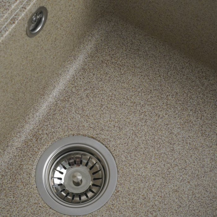 Valeso Vesta 5852 caramel - 58 cm inset sink for countertop installation