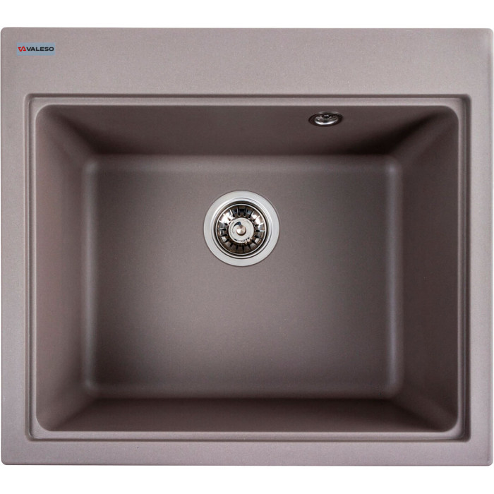 Valeso Vesta 5852 dune - 58 cm wide built-in composite kitchen sink