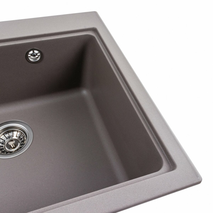 Valeso Vesta 5852 dune - 58 cm wide built-in composite kitchen sink
